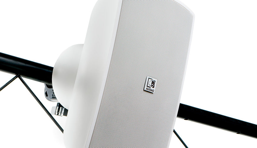 Specialfäste för trossmontage av Ateo6 högtalare