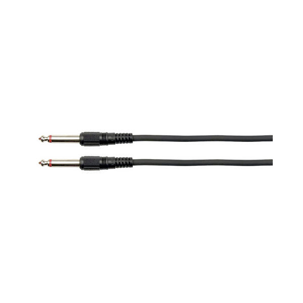 SIS-5 - 1,5m Tele/Tele-kabel med 6,3mm kontakter