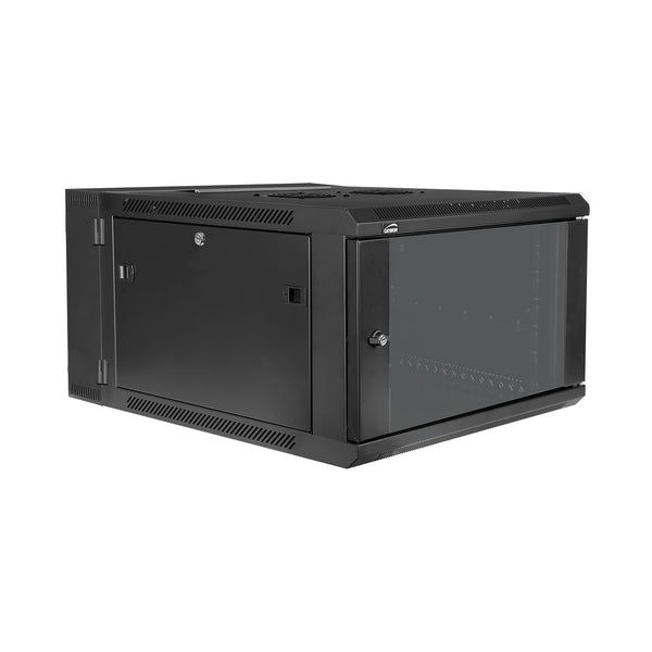 HPR506/B, Svängbart väggrack i metall 6U