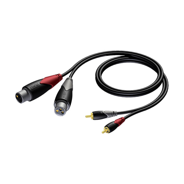 CLA705/1,5m 2 x XLR Hona - 2 x RCA