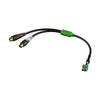CLA836/0.25m 2x RCA Hona - 1x plint
