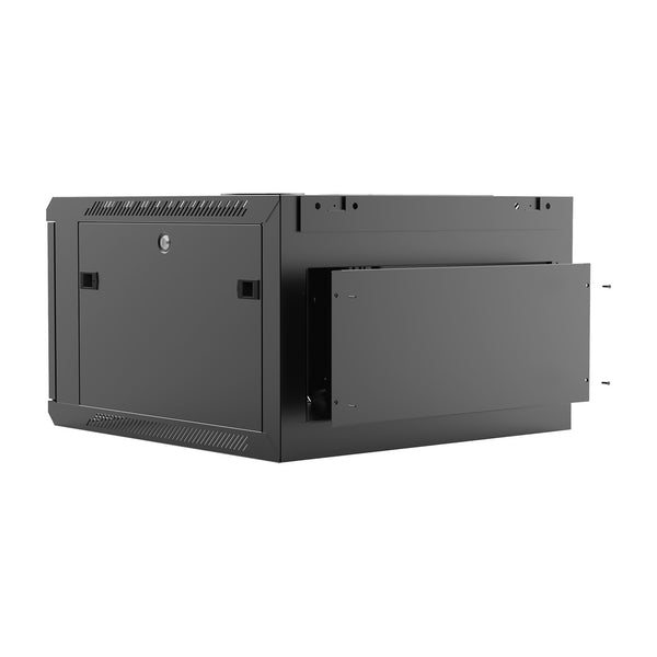 WPR606R/B, Väggrack i metall 6U, 19 tum, 560mm monteringsdjup