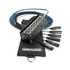 MS-6-M-NR-025 multikabel med 6 uttag 7,5m
