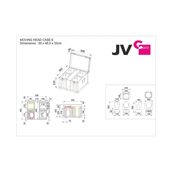 Moving head case 6