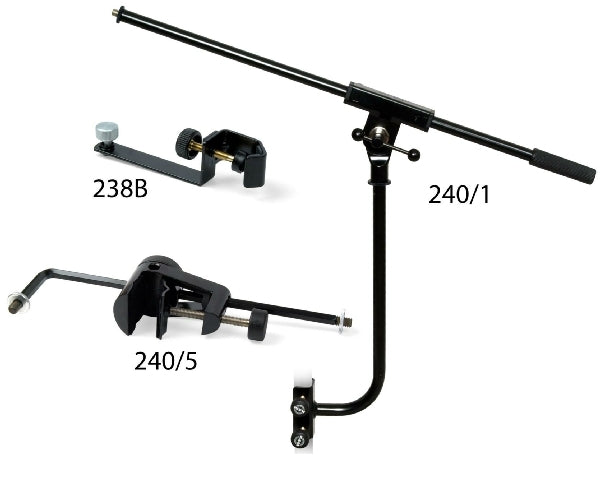 K&M 238B M. CLAMP BLACK