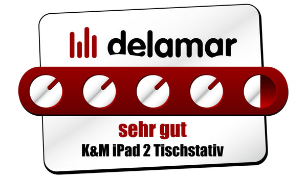 K&M 19752, Bordsstativ för iPad 2,3,4