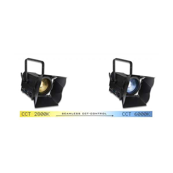 BT-THEATRE 200TW, LED-fresnel, 200W, 2800-6000K