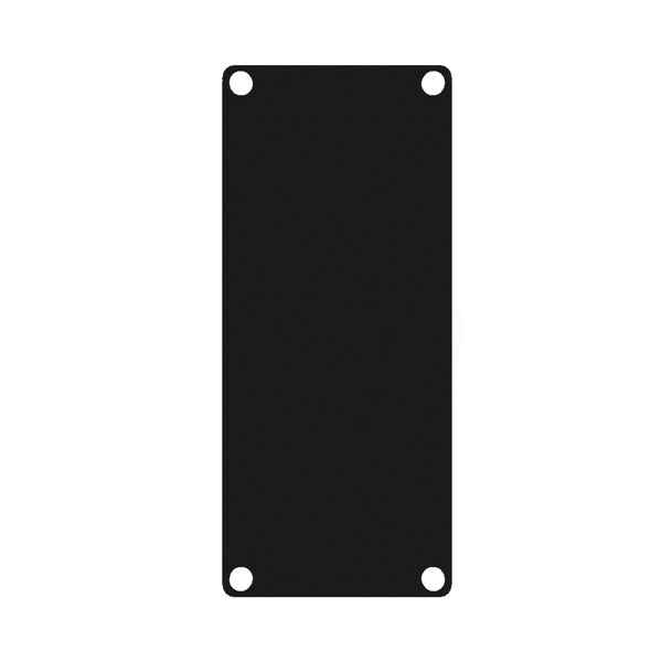 CASY101A/B ALUMINIUM BLIND PLATE 1P