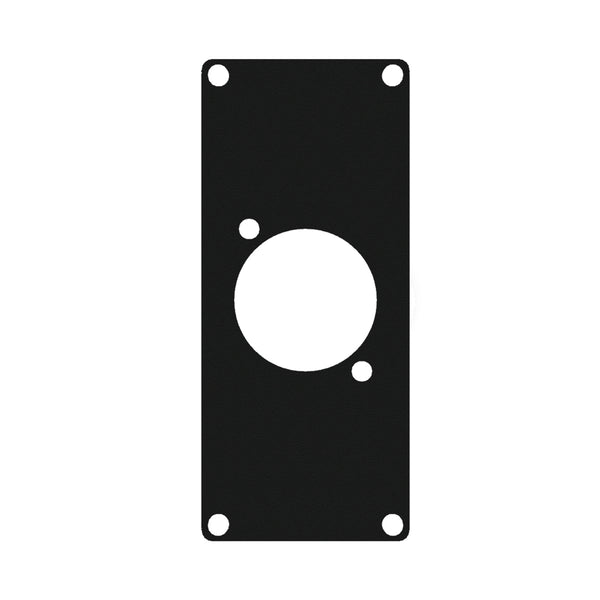 CASY103/B, Kontaktpanel, 1 x D-size kontakt, 1 plats