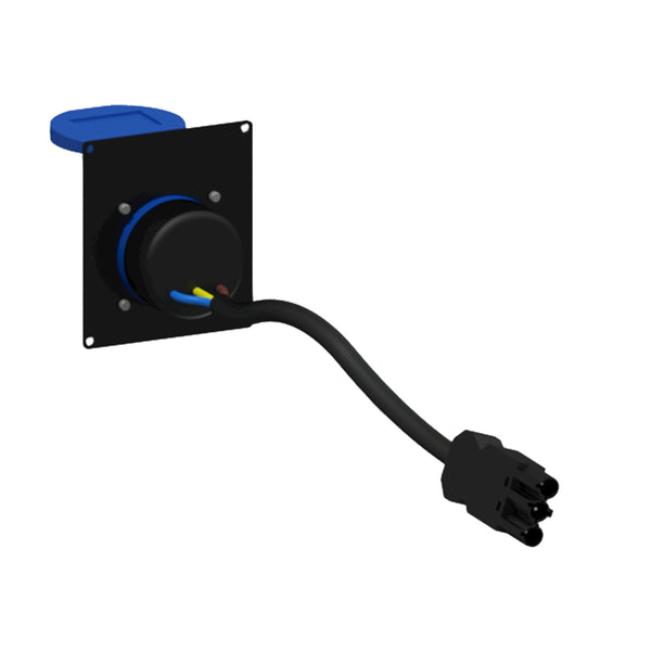 CASY285G/B SCHUKO IP44-GST18 HA 2P