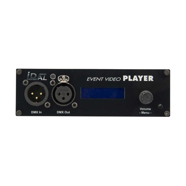 Event Video Player EVP380, 4K/HD digital bild och ljud spelare med DMX512
