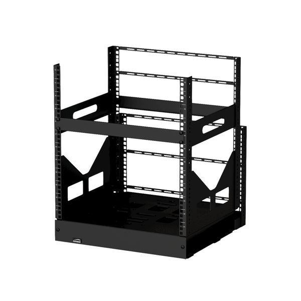 GPR412,19 tum 12HE, utdragbart / svängbart rackstativ för infällnad