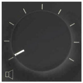 VC3036B 100V VOLYMKONTROLL 36W SVART