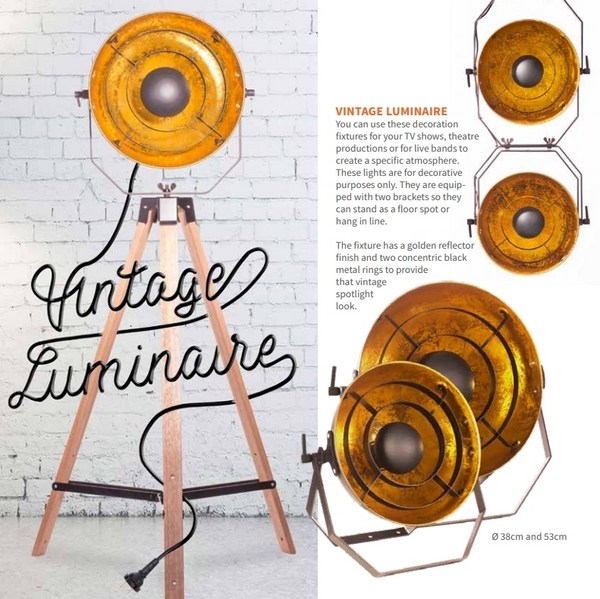 Vintage luminaire MKII, 53cm