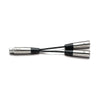 CYC-07 Y-kabel 1x XLR Hona - 2x XLR Hane