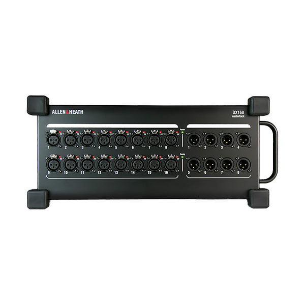 DX168, 16 MIC IN / 8 XLR OUT
