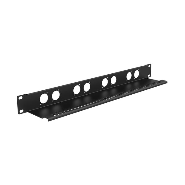 BP108T, 19" 1U 8ST D-SIZE HÅL