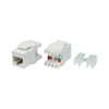 VCK526/U, Lödfri/verktygsfri adapter, CAT6 chassihona till kabel, oskärmad, 250MHz