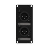 CASY126/B 2 X XLR HANE 1P PLINT
