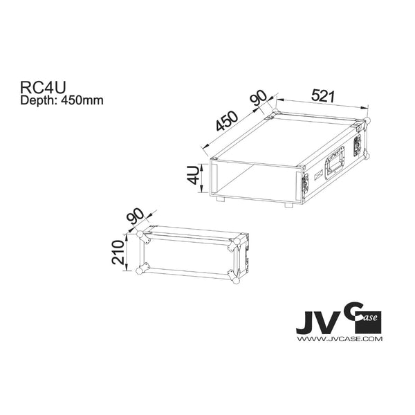 Rackcase 4 HE