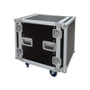 Rackcase 12HE med 4 handtag och hjul