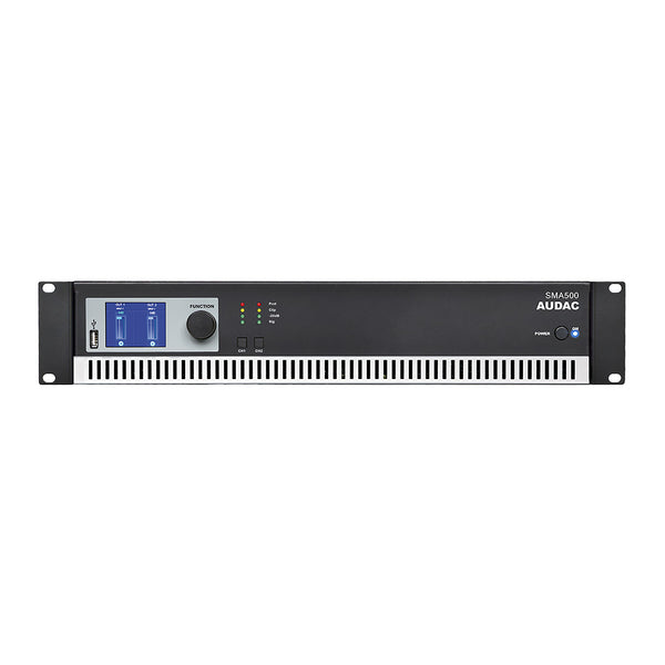 SMA500 DSP/RS 2 X 500W @ 4OHM